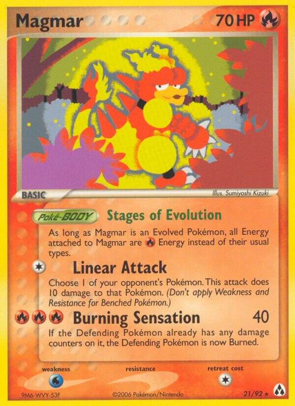 Magmar | EX Legend Maker #21/92