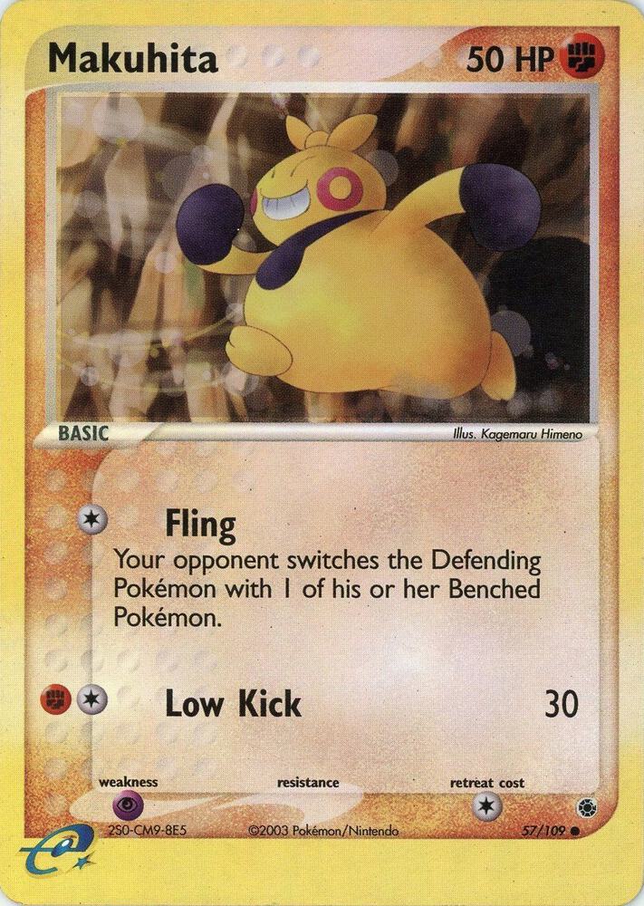 Makuhita - 57/109 | EX Ruby and Sapphire #57/109