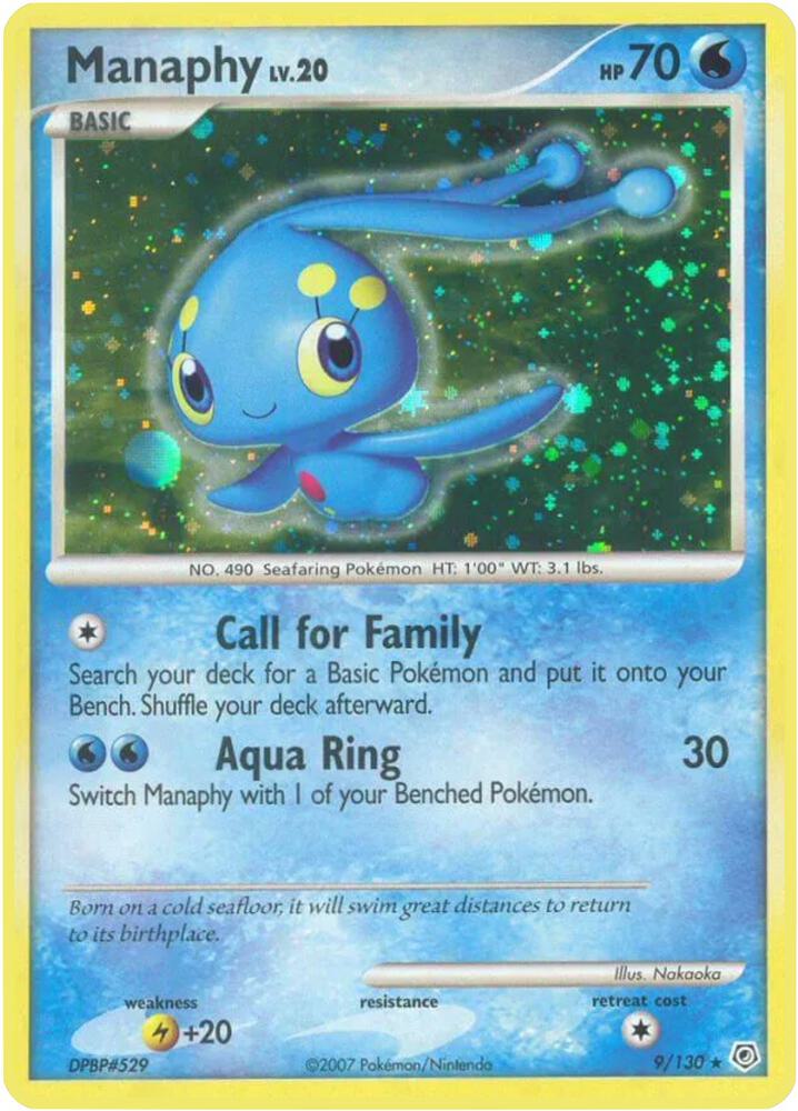 Manaphy | Diamond and Pearl #9/130