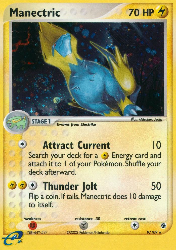Manectric - 9/109 | EX Ruby and Sapphire #9/109