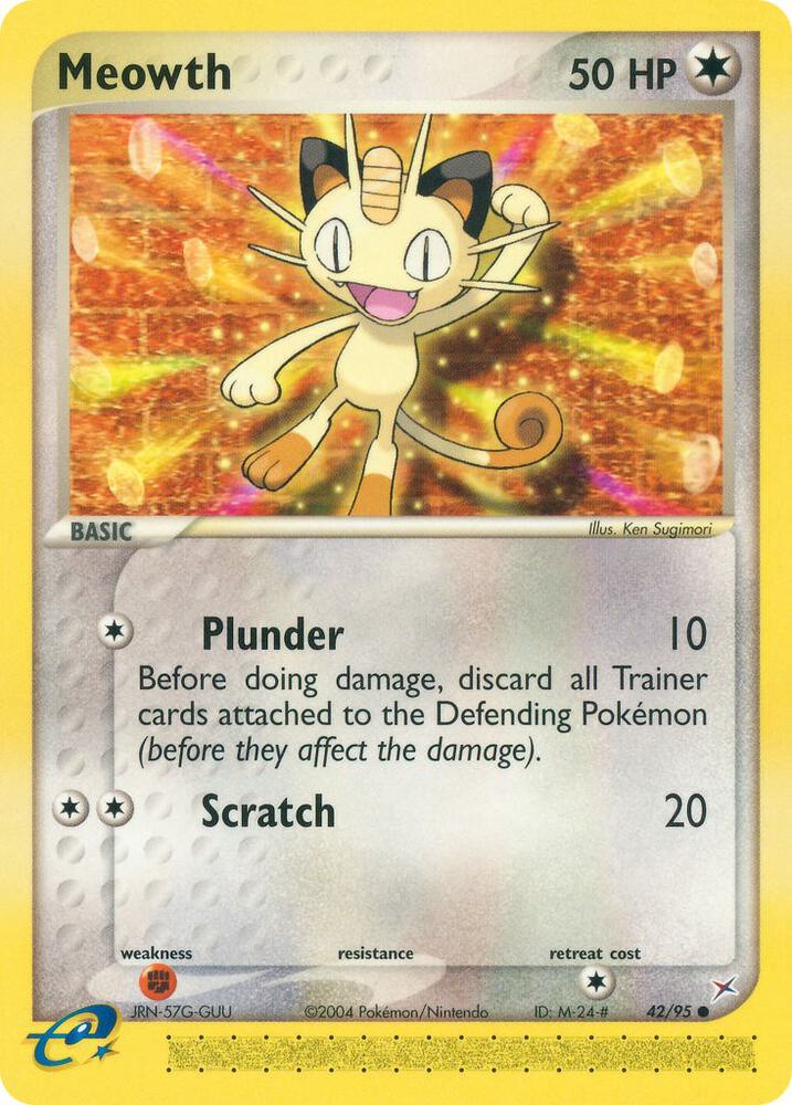 Meowth | EX Team Magma vs Team Aqua #42/95