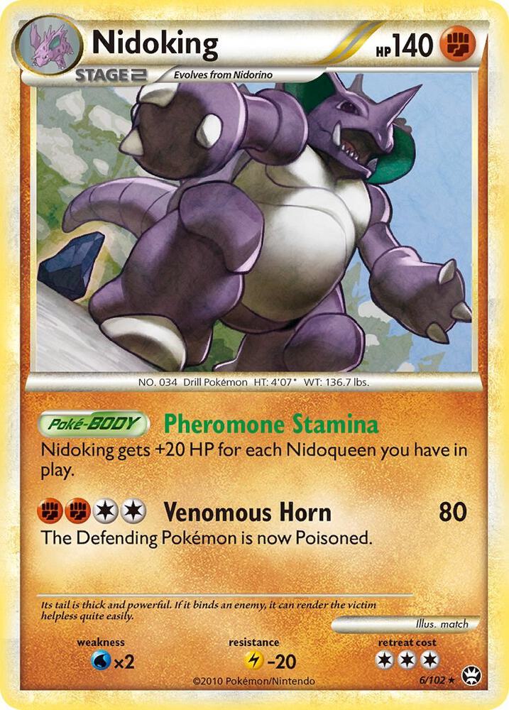 Nidoking | Triumphant #6/102