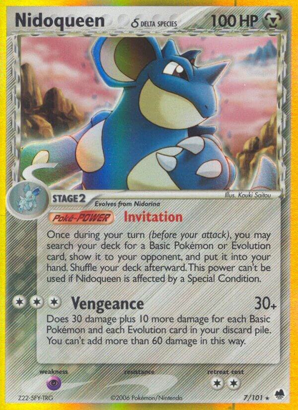 Nidoqueen (Delta Species) | EX Dragon Frontiers #7/101