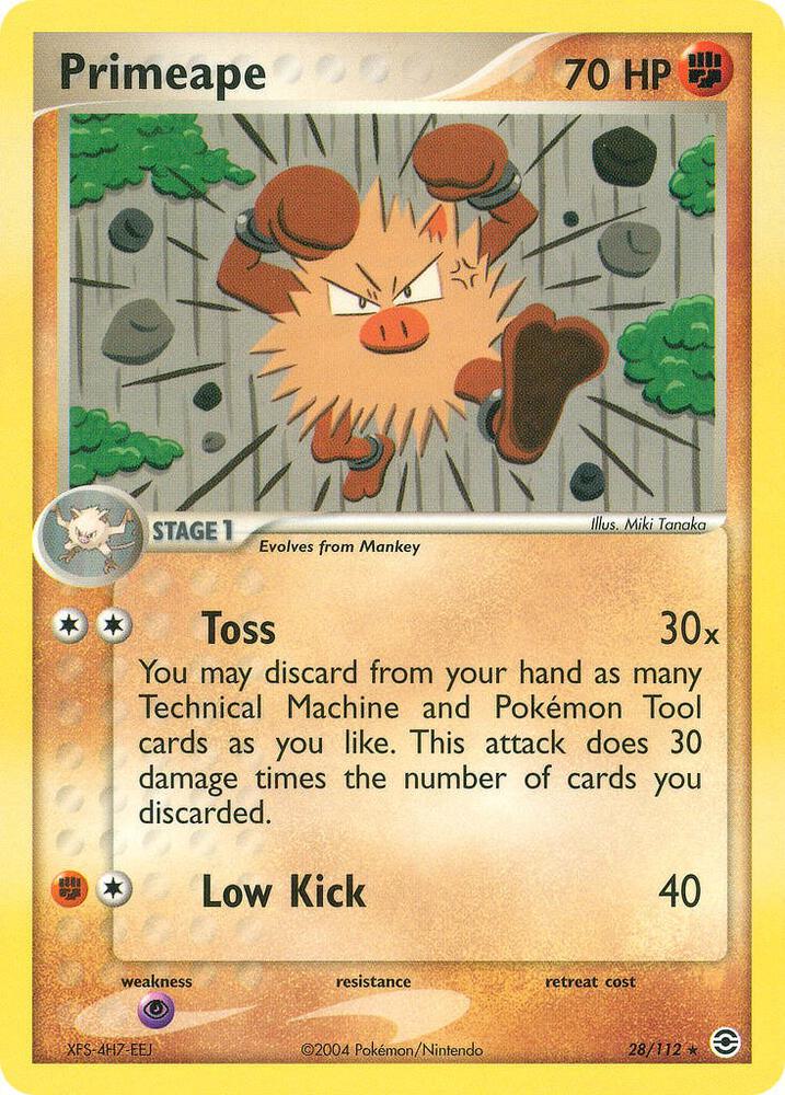 Primeape | EX FireRed & LeafGreen #28/112