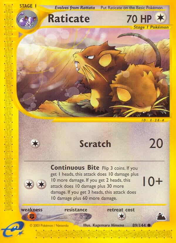 Raticate | Skyridge #089/144