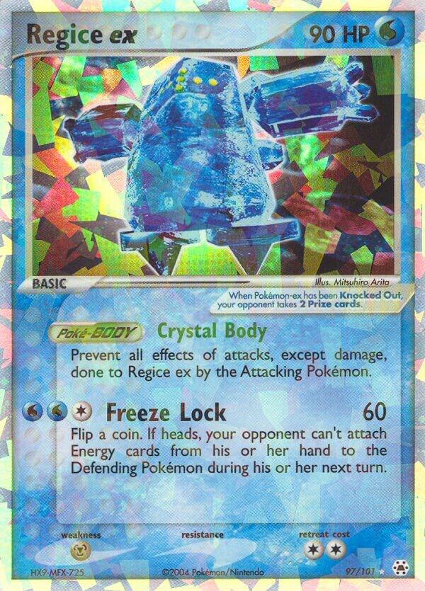 Regice ex | EX Hidden Legends #97/101
