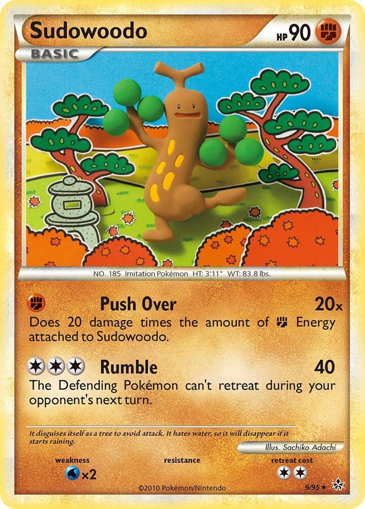 Sudowoodo | Unleashed #9/95