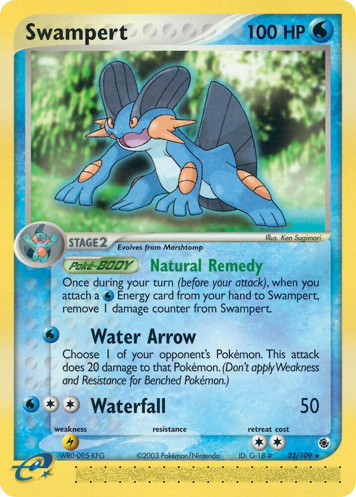 Swampert - 23/109 | EX Ruby and Sapphire #23/109