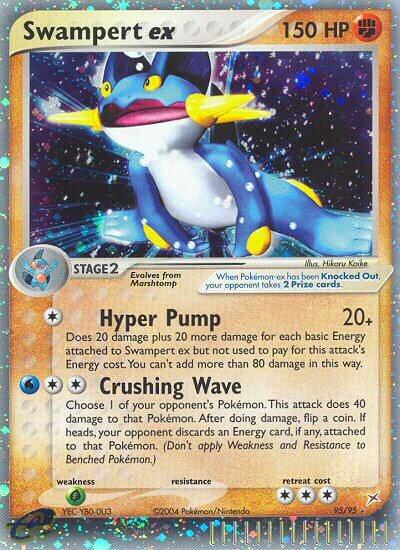 Swampert ex | EX Team Magma vs Team Aqua #95/95