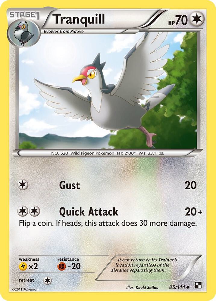 Tranquill | Black and White #85/114