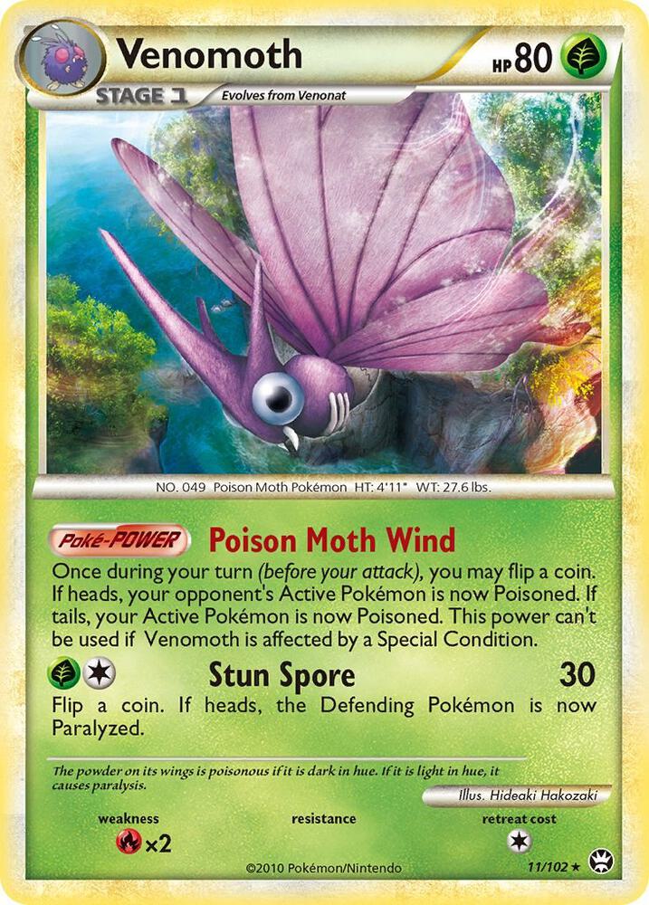 Venomoth | Triumphant #11/102