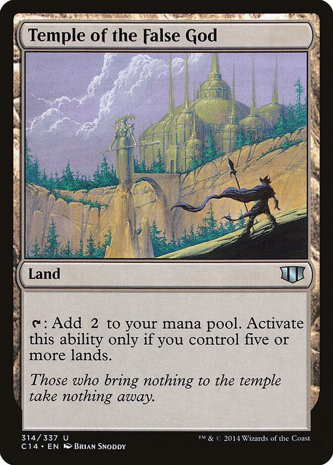 Temple of the False God | Commander 2014 #314