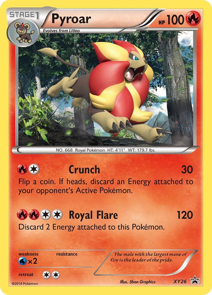 Pyroar - XY26 | XY Promos #XY26