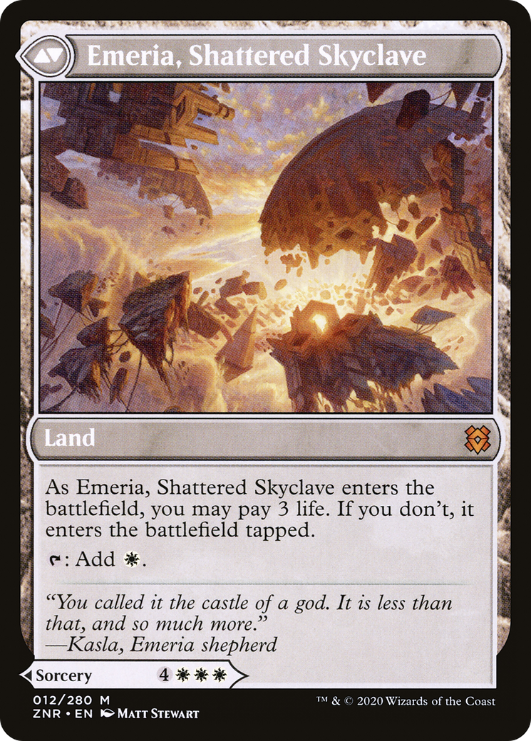 Emeria's Call // Emeria, Shattered Skyclave | Zendikar Rising #12