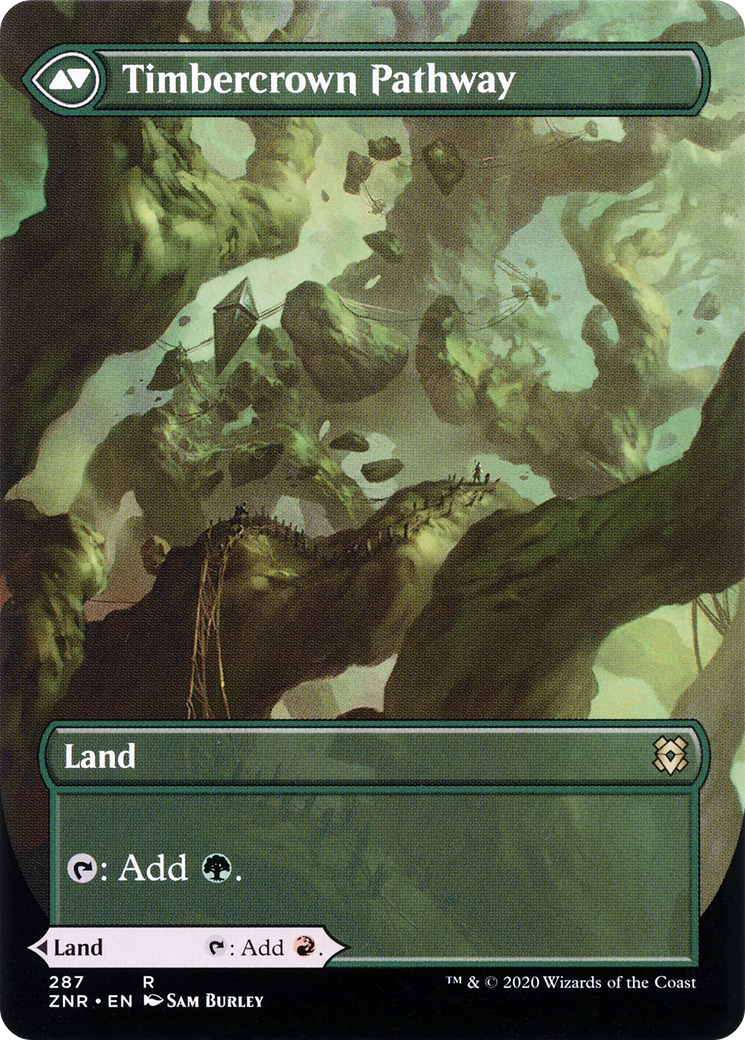 Cragcrown Pathway // Timbercrown Pathway | Zendikar Rising #287