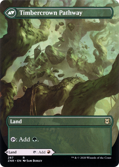 Cragcrown Pathway // Timbercrown Pathway | Zendikar Rising #287