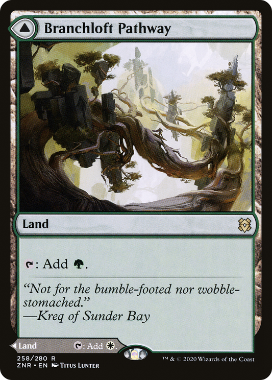 Branchloft Pathway // Boulderloft Pathway | Zendikar Rising #258