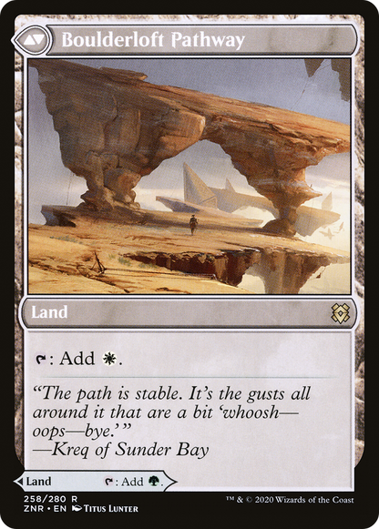Branchloft Pathway // Boulderloft Pathway | Zendikar Rising #258