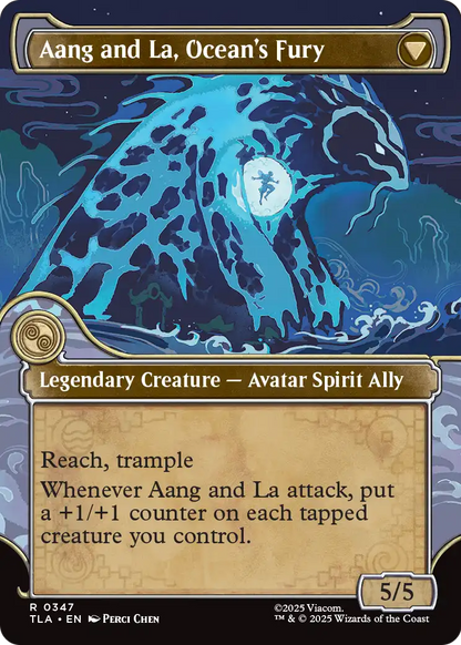 Aang, Swift Savior // Aang and La, Ocean's Fury | Avatar: The Last Airbender #347