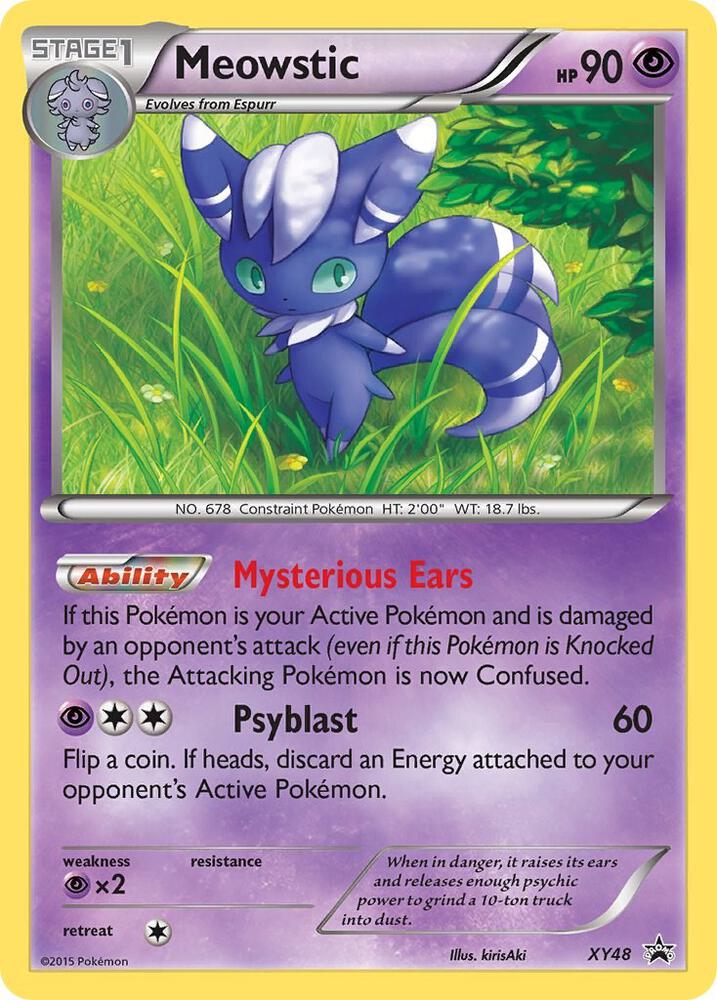 Meowstic - XY48 | XY Promos #XY48