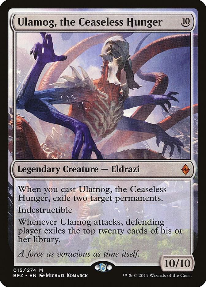 Ulamog, the Ceaseless Hunger | Battle for Zendikar #15