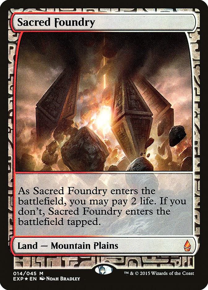 Sacred Foundry | Zendikar Expeditions #14