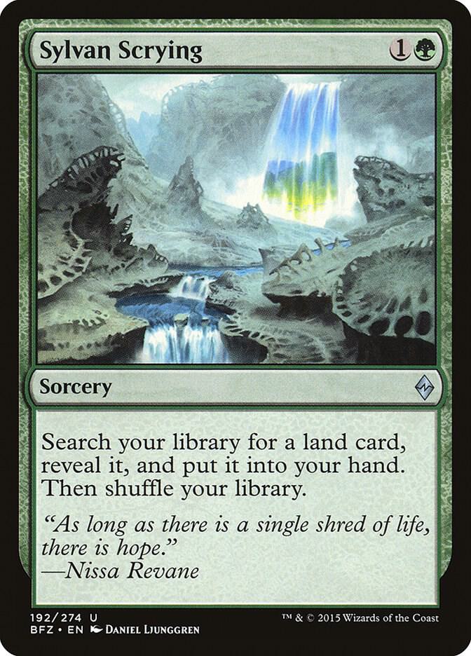 Sylvan Scrying | Battle for Zendikar #192