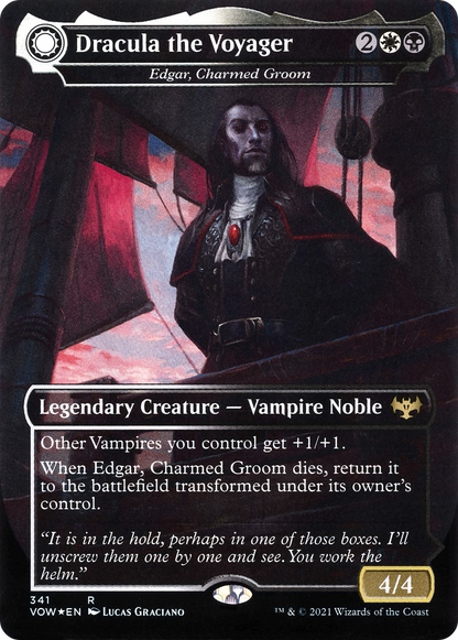Edgar, Charmed Groom // Edgar Markov's Coffin | Innistrad: Crimson Vow #341