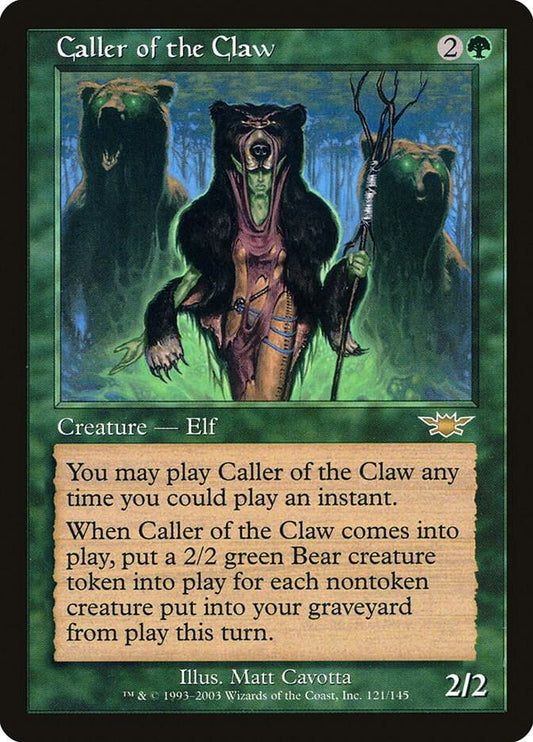 Caller of the Claw | Legions #121