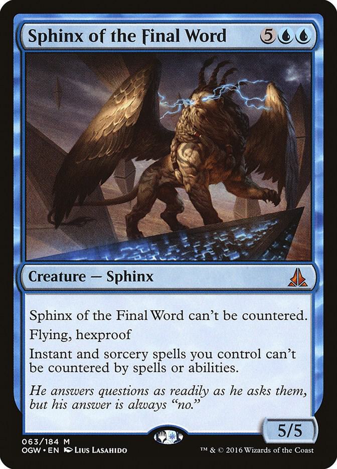 Sphinx of the Final Word | Oath of the Gatewatch #63
