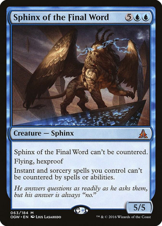 Sphinx of the Final Word | Oath of the Gatewatch #63