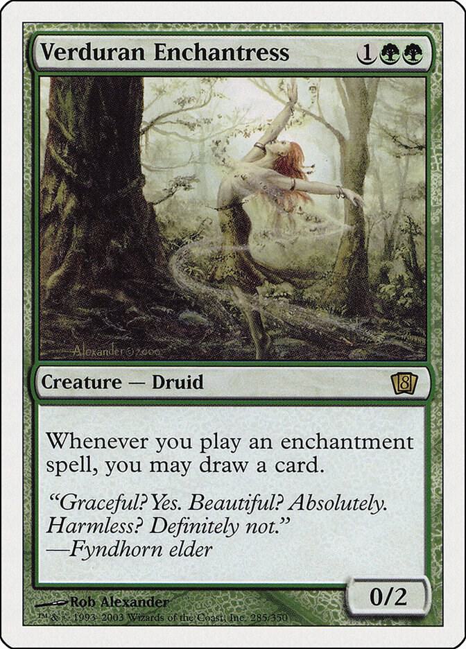 Verduran Enchantress | 8th Edition #285