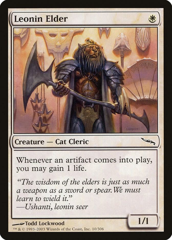 Leonin Elder | Mirrodin #10
