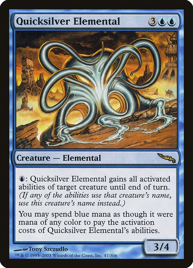 Quicksilver Elemental | Mirrodin #47