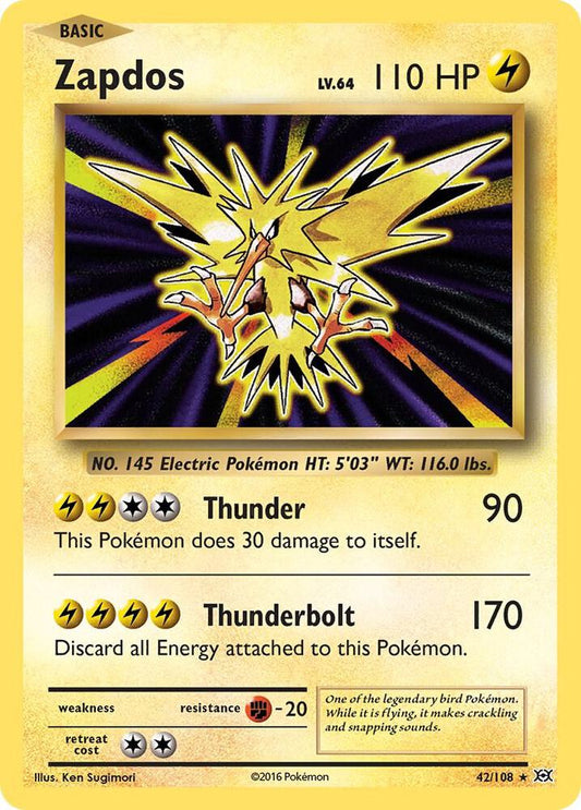Zapdos | XY - Evolutions #42/108