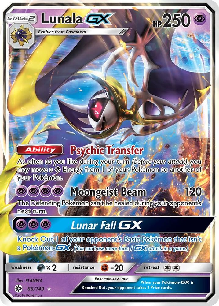 Lunala GX | SM Base Set #66/149