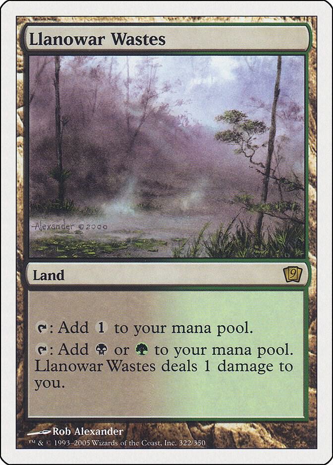 Llanowar Wastes | 9th Edition #322