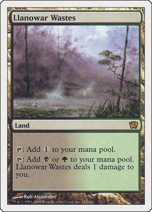 Llanowar Wastes | 9th Edition #322