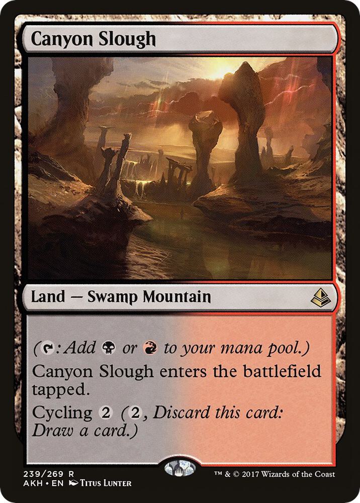 Canyon Slough | Amonkhet #239