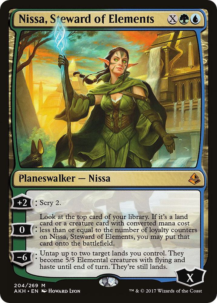 Nissa, Steward of Elements | Amonkhet #204