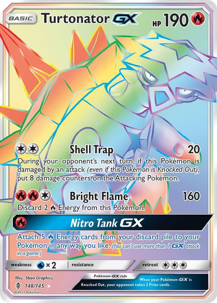 Turtonator GX (Secret) | SM - Guardians Rising #148/145