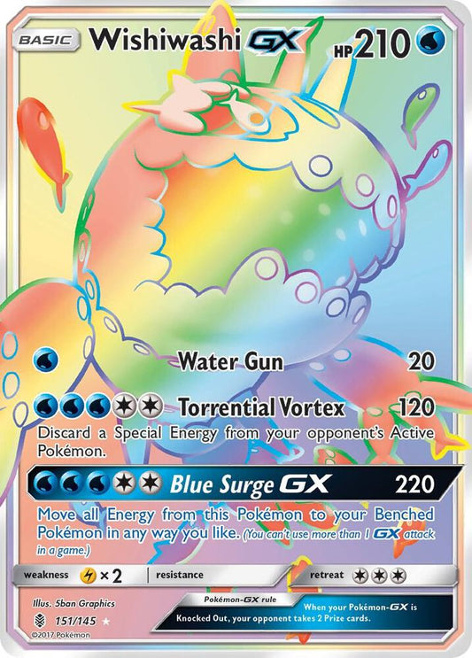 Wishiwashi GX (Secret) | SM - Guardians Rising #151/145