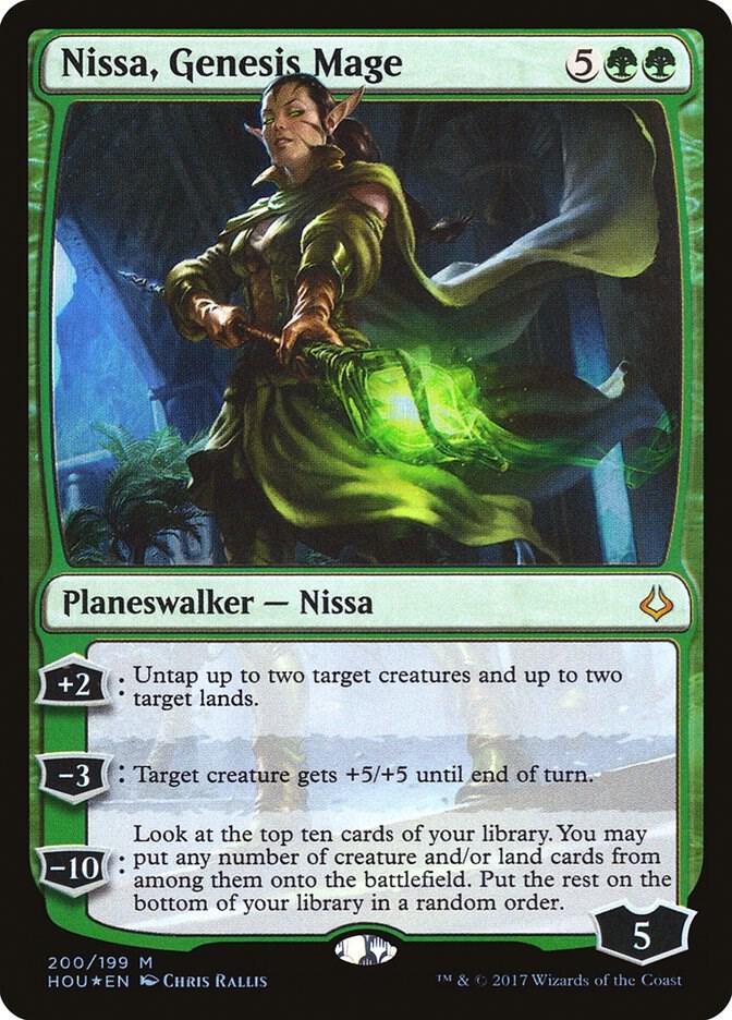 Nissa, Genesis Mage | Hour of Devastation #200
