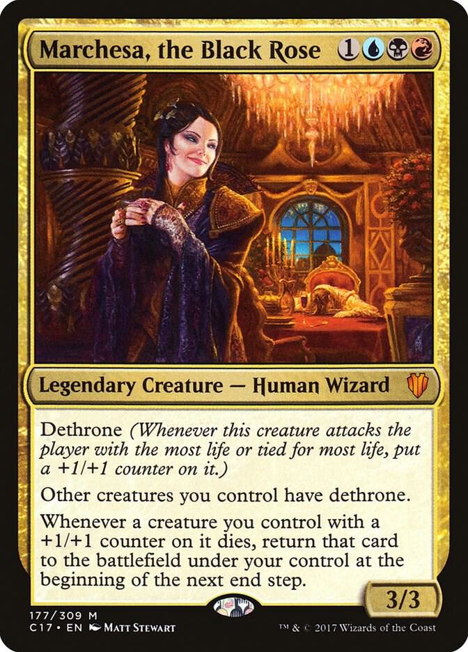 Marchesa, the Black Rose | Commander 2017 #177