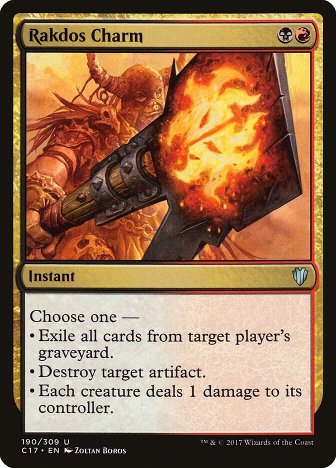 Rakdos Charm | Commander 2017 #190