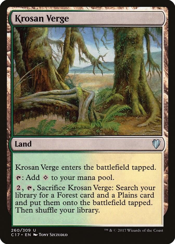 Krosan Verge | Commander 2017 #260