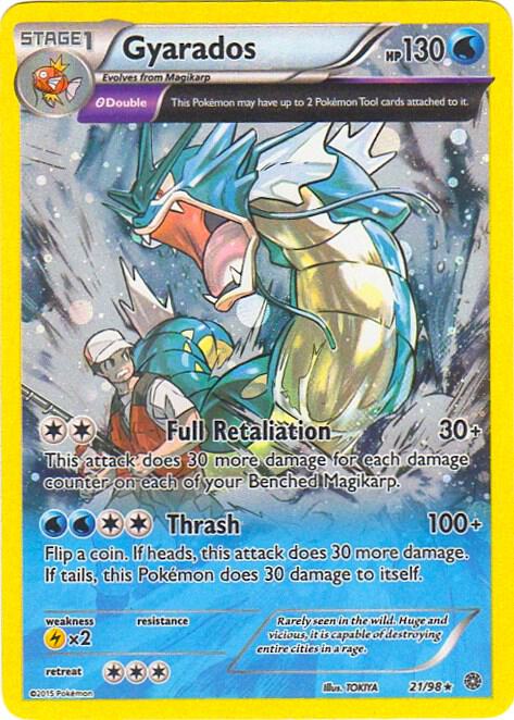 Gyarados - 21/98 (Cosmos Holo) | Miscellaneous Cards & Products #021/098