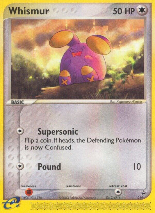 Whismur - 019 (Target Promo) | Nintendo Promos #019