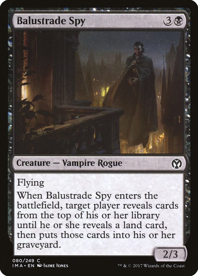 Balustrade Spy | Iconic Masters #80