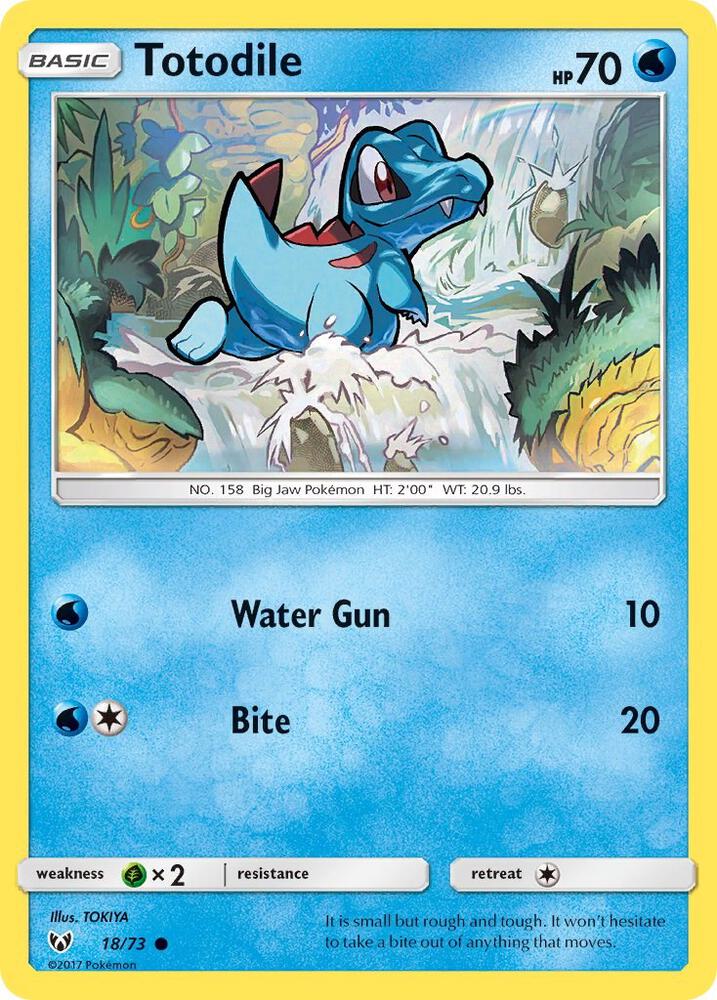 Totodile | Shining Legends #18/73